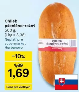 Chlieb pšenično-ražný