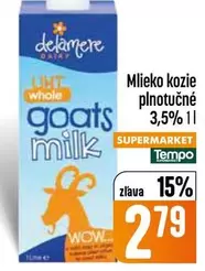 Wow - Mlieko kozie plnotučné