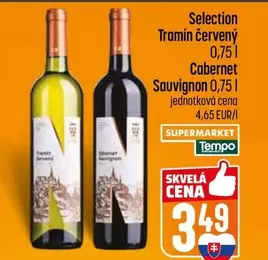 Tramín červený, Cabernet Sauvignon