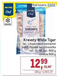 Krevety White Tiger
