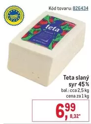 Teta slaný syr 45%