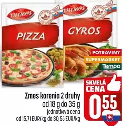 Gyros - Zmes korenia 2 druhy