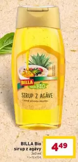 sirup z agávy
