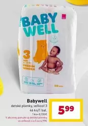 Baby - detské plienky, veľkosť 3