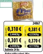 Krekry rybky solené