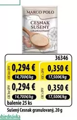 Marco Polo - CESNAK SUŠENÝ GRANULOVANÝ
