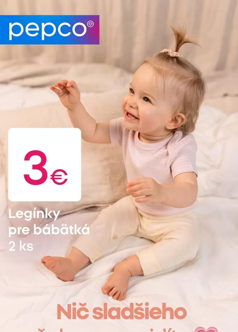 Legínky pre bábätká