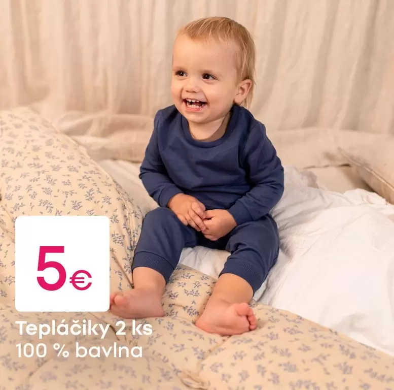 Tepláčky 2 ks