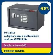 Sigma - trezor s elektronickým zámkom KSF2818