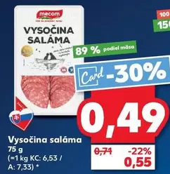 Vysočina saláma