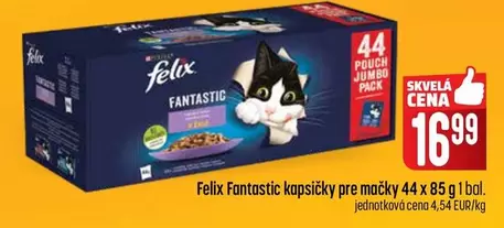 Fantastic kapsičky pre mačky 44 x 85 g 1 bal.
