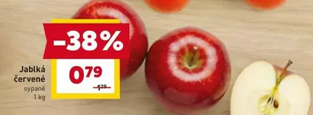 Jablká červené