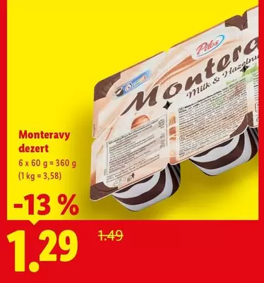 Monteravy dezert