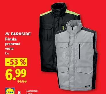 Pánska pracovná vesta