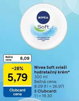 Nivea - Soft svieži hydratačný krém