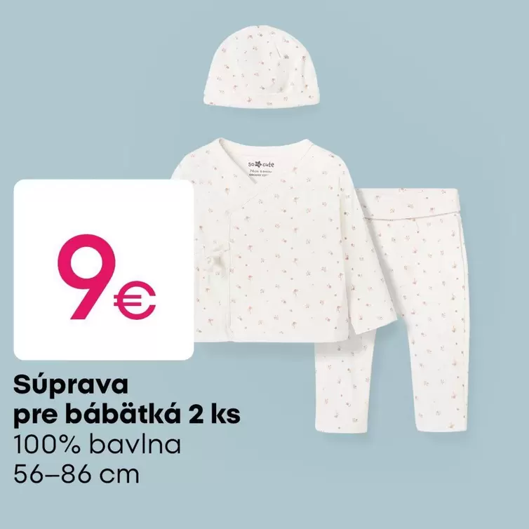 Súprava pre bábätká 2 ks