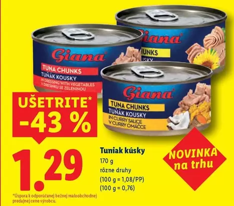 Diana - Tuniak kúsky