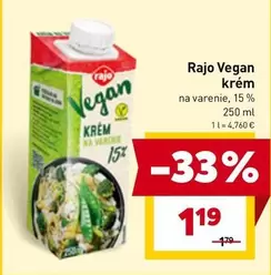 Vegan krém