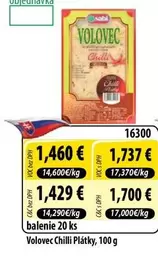 Volovec Chilli Plátky