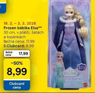 Frozen -  bábika Elsa