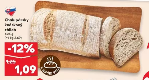 Chalupársky kváskový chlieb