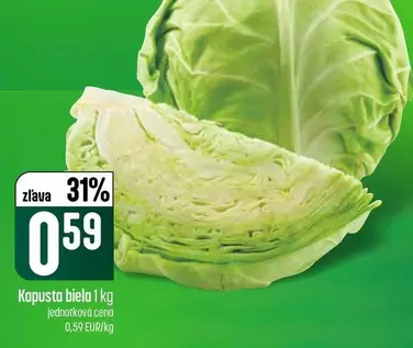 Kapusta biela 1 kg