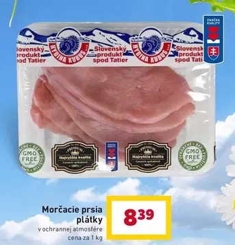 Morčacie prsia plátky