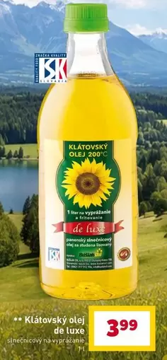 Kláštorský olej de luxe