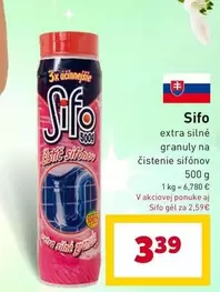 extra silné granuly na čistenie sífónov