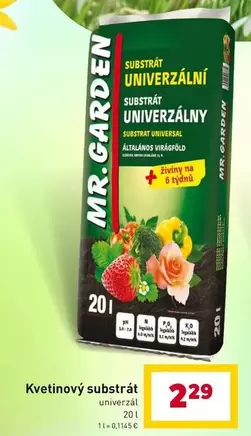 Kvetinový substrát