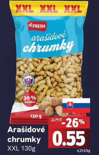 Arašidové chrumky