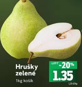 Hrušky zelené