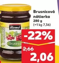 Brusnicová nátierka