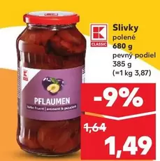 Slivky polené