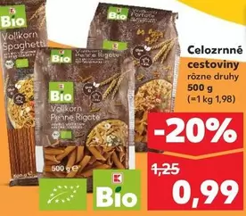 Celozrnné cestoviny