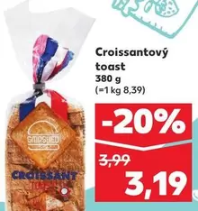 Croissantový toast