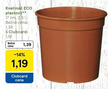 Kvetináč ECO plastový