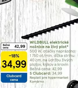 elektrické nožnice na živý plot*