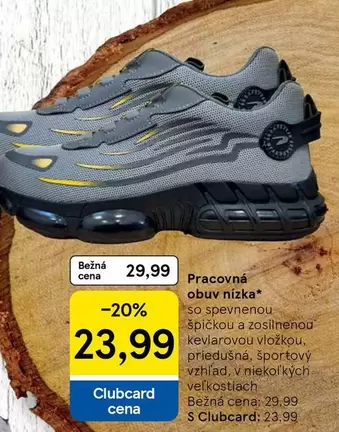 Pracovná obuv nízka