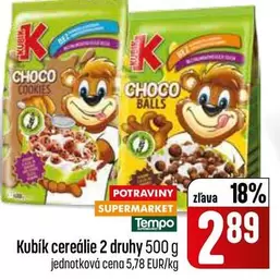 cereálie 2 druhy 500 g