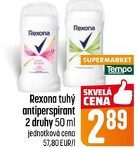 tuhý antiperspirant