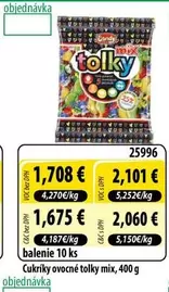 Mix - ovocné tolky mix