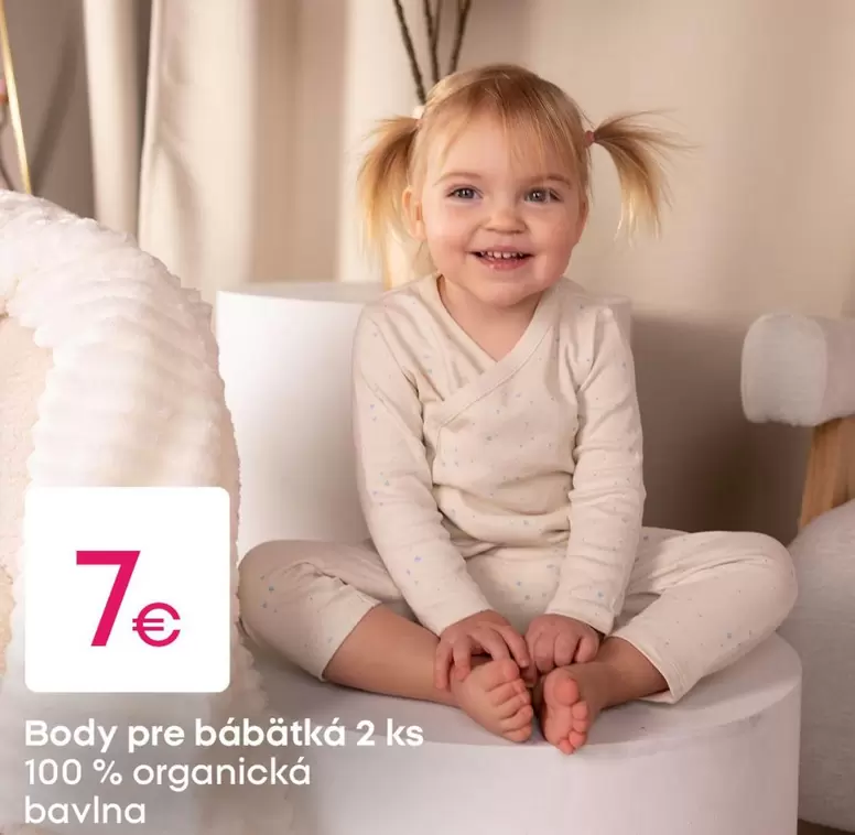 Body pre bábätká 2 ks