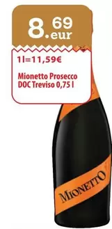 Prosecco - Mionetto  DOC Treviso