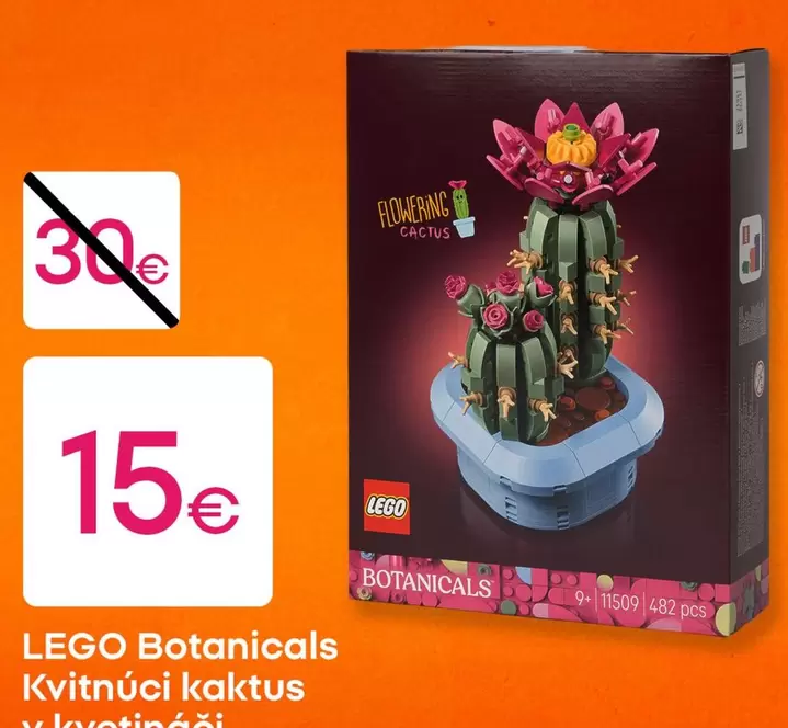 Lego - Botanicals Kvitnúci kaktus v kvetináči