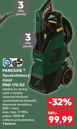 Vysokotlakový čistič PHD 170 D2