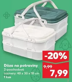 Dóza na potraviny 2-poschodová
