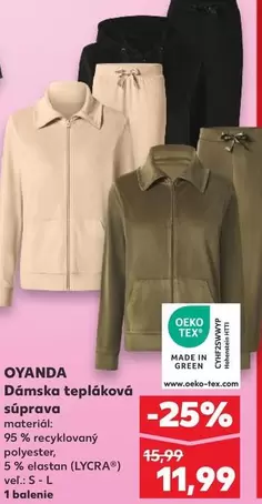 Dámska tepláková súprava