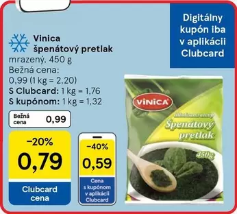 špenátový pretlak