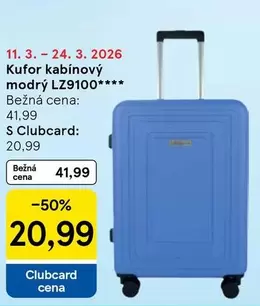Kufor kabínový modrý LZ9100****